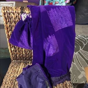 Elegant Purple Scarf